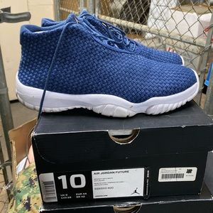 Used Air Jordan Future shoes, size 10
